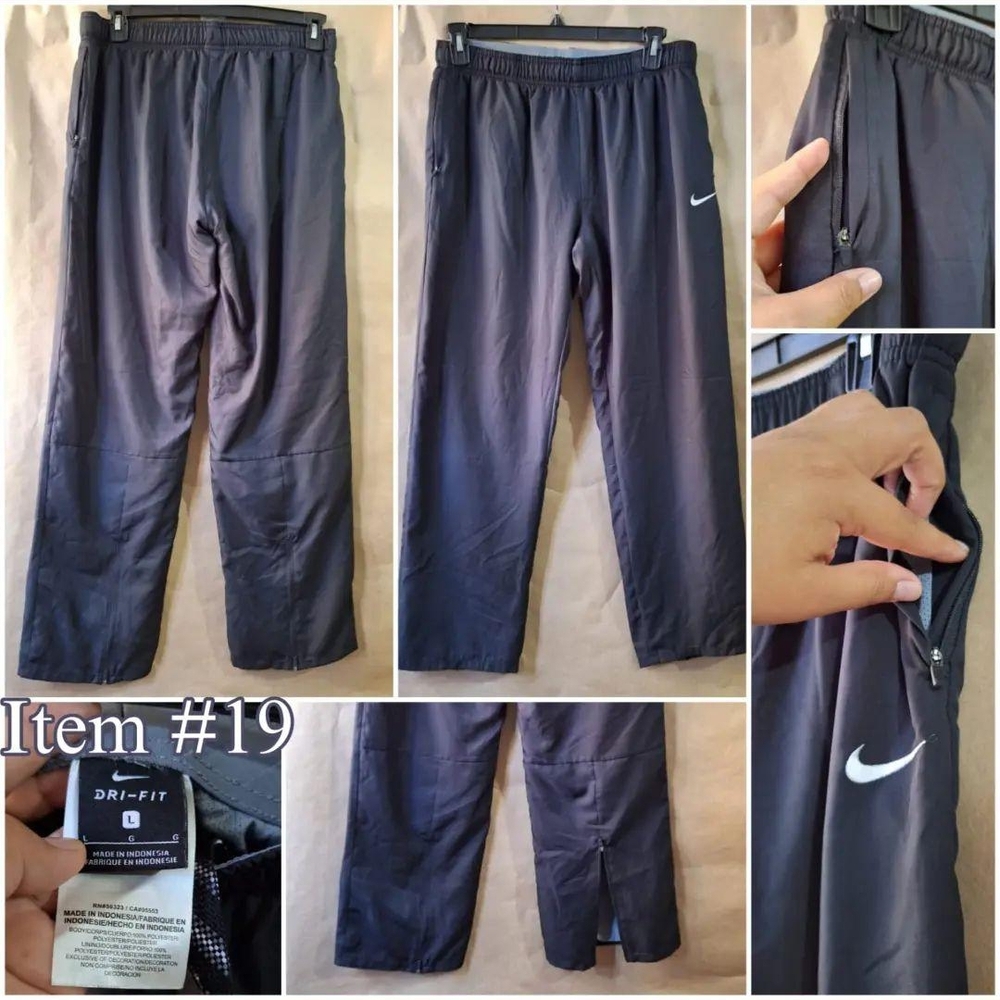 Nike Dri-FIT Gray Track Pants